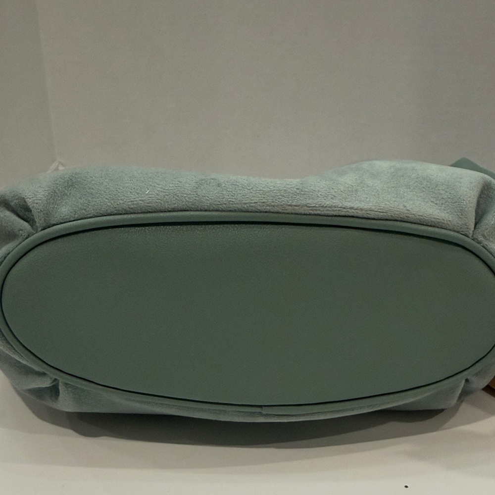 Juicy Couture Sage Green Rhinestone Heart Hobo Bag NWT - Picture 8 of 8